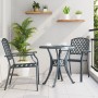 Sillas de jardín apilables 2 uds acero gris antracita | Foro24.es | Tu tienda online para hogar, jardín y más Foro24.es