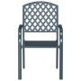 Sillas de jardín apilables 2 uds acero gris antracita | Foro24.es | Tu tienda online para hogar, jardín y más Foro24.es