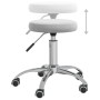 Taburete de masaje terciopelo gris claro de vidaXL, Sillones de masaje - Ref: Foro24-3085738, Precio: 52,68 €, Descuento: %