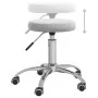 Taburete de masaje terciopelo gris claro de vidaXL, Sillones de masaje - Ref: Foro24-3085738, Precio: 51,75 €, Descuento: %