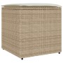Caja de Almacenamiento Beige y blanco crema | Foro24.es | Tu tienda online para hogar, jardín y más Foro24.es