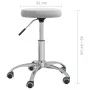 Taburete de masaje terciopelo gris claro de vidaXL, Sillones de masaje - Ref: Foro24-3085738, Precio: 51,75 €, Descuento: %