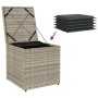 Caja de Almacenamiento Exterior Gris claro y gris oscuro | Foro24.es | Tu tienda online para hogar, jardín y más Foro24.es