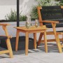 Mesa lateral 45x45x40 cm de madera maciza de acacia | Foro24.es | Tu tienda online para hogar, jardín y más Foro24.es