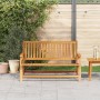 Banco de Jardín 122.5x77x74 cm Madera Maciza de Acacia de , Mesas de jardín - Ref: Foro24-367818, Precio: 113,11 €, Descuento: %