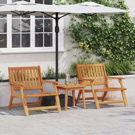 Sillas de Jardín 2 pcs 76x67x73.5 cm Madera Maciza de Acacia de , Mesas de jardín - Ref: Foro24-367826, Precio: 152,39 €, Des...