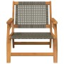 Sillas de Jardín 2 pcs Gris 76x67x73.5 cm Madera Maciza de Acacia de , Sillas de jardín - Ref: Foro24-367828, Precio: 164,51 ...