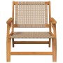 Sillas de Jardín 2 pcs Beige 76x67x73.5 cm Madera de Acacia de , Sillas de jardín - Ref: Foro24-367829, Precio: 164,60 €, Des...