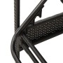 Tumbona con Cojín Negra 63x200x81 cm de Ratán Sintético | Foro24.es | Tu tienda online para hogar, jardín y más Foro24.es
