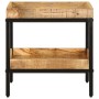 Mesa Lateral 45x45x45 cm Madera Maciza de Mango | Foro24.es | Tu tienda online para hogar, jardín y más Foro24.es