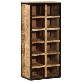 Zapatero 50x30x110 cm Madera Maciza de Mango de , Zapateros y organizadores de calzado - Ref: Foro24-374092, Precio: 250,09 €...
