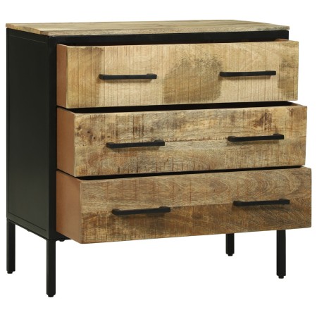 Aparador 70x35x70 cm Madera Maciza Rústica de Mango | Foro24.es | Tu tienda online para hogar, jardín y más Foro24.es