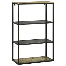 Estantería 70x35x110 cm de Madera Sólida Mango Rugoso de , Librerías y estanterías - Ref: Foro24-374102, Precio: 141,75 €, De...