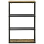 Estantería 70x35x110 cm de Madera Sólida Mango Rugoso de , Librerías y estanterías - Ref: Foro24-374102, Precio: 141,75 €, De...
