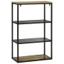 Estantería 70x35x110 cm de Madera Sólida Mango Rugoso de , Librerías y estanterías - Ref: Foro24-374102, Precio: 141,75 €, De...