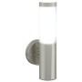 Luz de Pared Exterior Plata Acero Inoxidable IP44 | Foro24.es | Tu tienda online para hogar, jardín y más Foro24.es