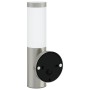 Luz de Pared Exterior 2 pcs Plata Acero Inoxidable IP44 | Foro24.es | Tu tienda online para hogar, jardín y más Foro24.es