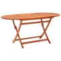 Set de comedor de jardín plegable 9 pzas madera eucalipto de vidaXL, Conjuntos de jardín - Ref: Foro24-3087156, Precio: 478,9...