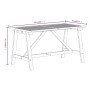Juego de comedor de jardín 5 piezas madera maciza de acacia de vidaXL, Conjuntos de jardín - Ref: Foro24-3087124, Precio: 378...