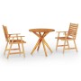 Juego de comedor de jardín 3 piezas madera maciza de acacia de vidaXL, Conjuntos de jardín - Ref: Foro24-3087128, Precio: 286...