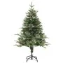 Árbol de Navidad con luces y piñas PVC PE verde 120 cm de vidaXL, Arboles de navidad - Ref: Foro24-3094555, Precio: 68,86 €, ...