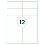 rillprint Etiquetas autoadhesivas 105x48 mm 500 hojas blanco de rillprint, Etiquetas de dirección - Ref: Foro24-441028, Preci...
