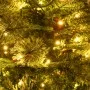 Árbol de Navidad con luces y piñas PVC PE verde 150 cm de vidaXL, Arboles de navidad - Ref: Foro24-3094556, Precio: 89,50 €, ...