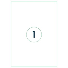 rillprint Etiquetas autoadhesivas 210x297 mm 500 hojas blanco de rillprint, Etiquetas de dirección - Ref: Foro24-441033, Prec...