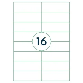 rillprint Self-adhesive labels 105x37 mm 500 sheets white by rillprint, Address labels - Ref: Foro24-441026, Price: 36,45 €, ...