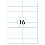 rillprint Etiquetas autoadhesivas 105x37 mm 500 hojas blanco de rillprint, Etiquetas de dirección - Ref: Foro24-441026, Preci...