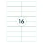 rillprint Etiquetas autoadhesivas 105x37 mm 500 hojas blanco de rillprint, Etiquetas de dirección - Ref: Foro24-441026, Preci...