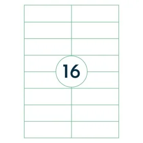 rillprint Self-adhesive labels 105x37 mm 1000 sheets white by rillprint, Address labels - Ref: Foro24-441034, Price: 120,58 €...