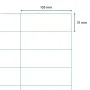rillprint Etiquetas autoadhesivas 105x37 mm 1000 hojas blanco de rillprint, Etiquetas de dirección - Ref: Foro24-441034, Prec...