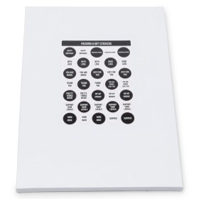rillprint Surtido de pegatinas de regalo 10 hojas x 5 cajas de rillprint, Cinta para etiquetar - Ref: Foro24-441049, Precio: ...