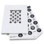 rillprint Surtido de pegatinas de regalo 10 hojas x 5 cajas de rillprint, Cinta para etiquetar - Ref: Foro24-441049, Precio: ...