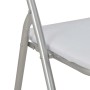 Sillas de comedor plegables 4 unidades cuero sintético blanco en Sillas de comedor | Comprar online en Foru.es