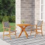 Juego de comedor de jardín 3 piezas madera maciza de acacia de vidaXL, Conjuntos de jardín - Ref: Foro24-3087130, Precio: 248...