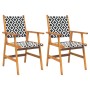 Juego de comedor de jardín 3 piezas madera maciza de acacia de vidaXL, Conjuntos de jardín - Ref: Foro24-3087130, Precio: 248...