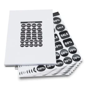 rillprint Discount Sticker Assortment 10 Sheets x 5 Boxes by rillprint, labeling tape - Ref: Foro24-441044, Price: 28,62 €, D...