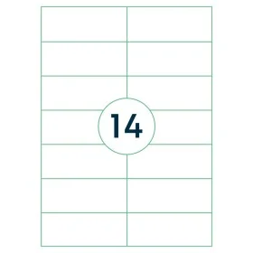 rillprint Self-adhesive labels 105x42.4 mm 1000 sheets white by rillprint, Address labels - Ref: Foro24-441035, Price: 68,49 ...