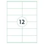 rillprint Etiquetas autoadhesivas 105x48 mm 1000 hojas blanco de rillprint, Etiquetas de dirección - Ref: Foro24-441036, Prec...