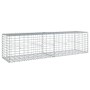 Cesta de gaviones con cubierta hierro galvanizado 200x50x50 cm en Macetas y jardineras | Comprar online en Foru.es