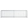 Cesta de gaviones con cubierta hierro galvanizado 200x50x50 cm en Macetas y jardineras | Comprar online en Foru.es