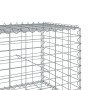 Cesta de gaviones con cubierta hierro galvanizado 300x50x50 cm en Macetas y jardineras | Comprar online en Foru.es