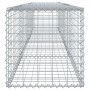 Cesta de gaviones con cubierta hierro galvanizado 400x50x50 cm en Macetas y jardineras | Comprar online en Foru.es