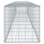 Cesta de gaviones con cubierta hierro galvanizado 500x50x50 cm en Macetas y jardineras | Comprar online en Foru.es