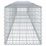 Cesta de gaviones con cubierta hierro galvanizado 600x50x50 cm en Macetas y jardineras | Comprar online en Foru.es