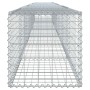 Cesta de gaviones con cubierta hierro galvanizado 700x50x50 cm en Macetas y jardineras | Comprar online en Foru.es