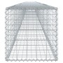 Cesta de gaviones con cubierta hierro galvanizado 900x50x50 cm en Macetas y jardineras | Comprar online en Foru.es