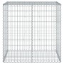 Cesta de gaviones con cubierta hierro galvanizado 100x50x100 cm en Macetas y jardineras | Comprar online en Foru.es